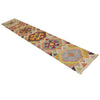 Handmade Vegetable Kelim Runner 1' 7" x 9' 8" ft / 49 x 295 cm - No. P35376