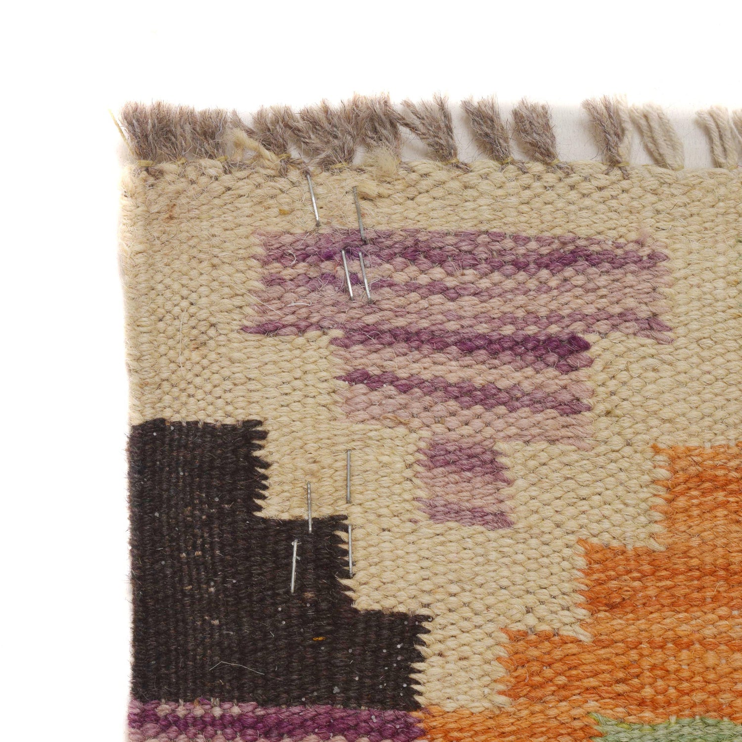 Handmade Vegetable Kelim Runner 1' 7" x 9' 8" ft / 49 x 295 cm - No. P35376