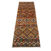 Hand Made Afghan Kilim Runner 2' 5" x 8' 3" ft / 74 x 252 cm - No. P35377