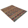 Multi Color ful Flat-Weave Wool Kilim 7' 11" x 11' 3" ft / 242 x 344 cm - No. P35383