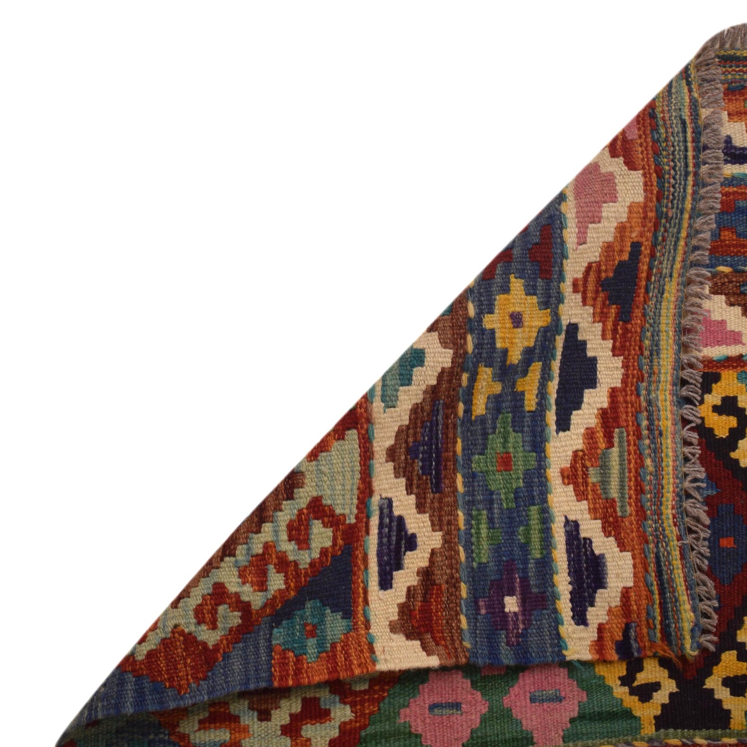 Handmade Vegetable Kilim 8' 2" x 11' 2" ft / 248 x 340 cm - No. P35384