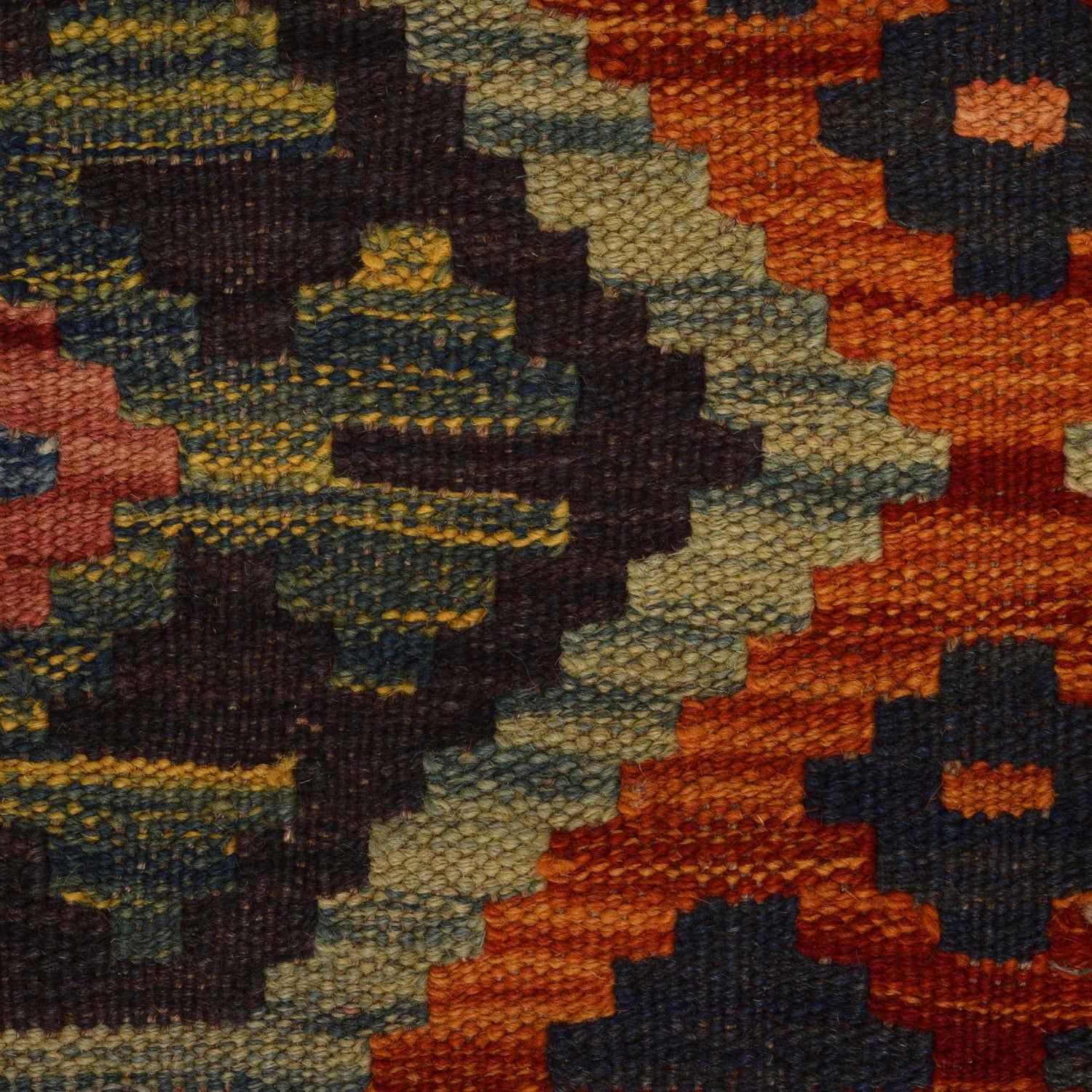 Handmade Vegetable Kelim 8' 3" x 11' 6" ft / 252 x 350 cm - No. P35385