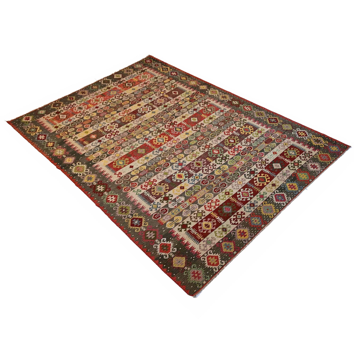Large Size Chobi Kilim 10' 0" x 16' 5" ft / 304 x 500 cm - No. P35386