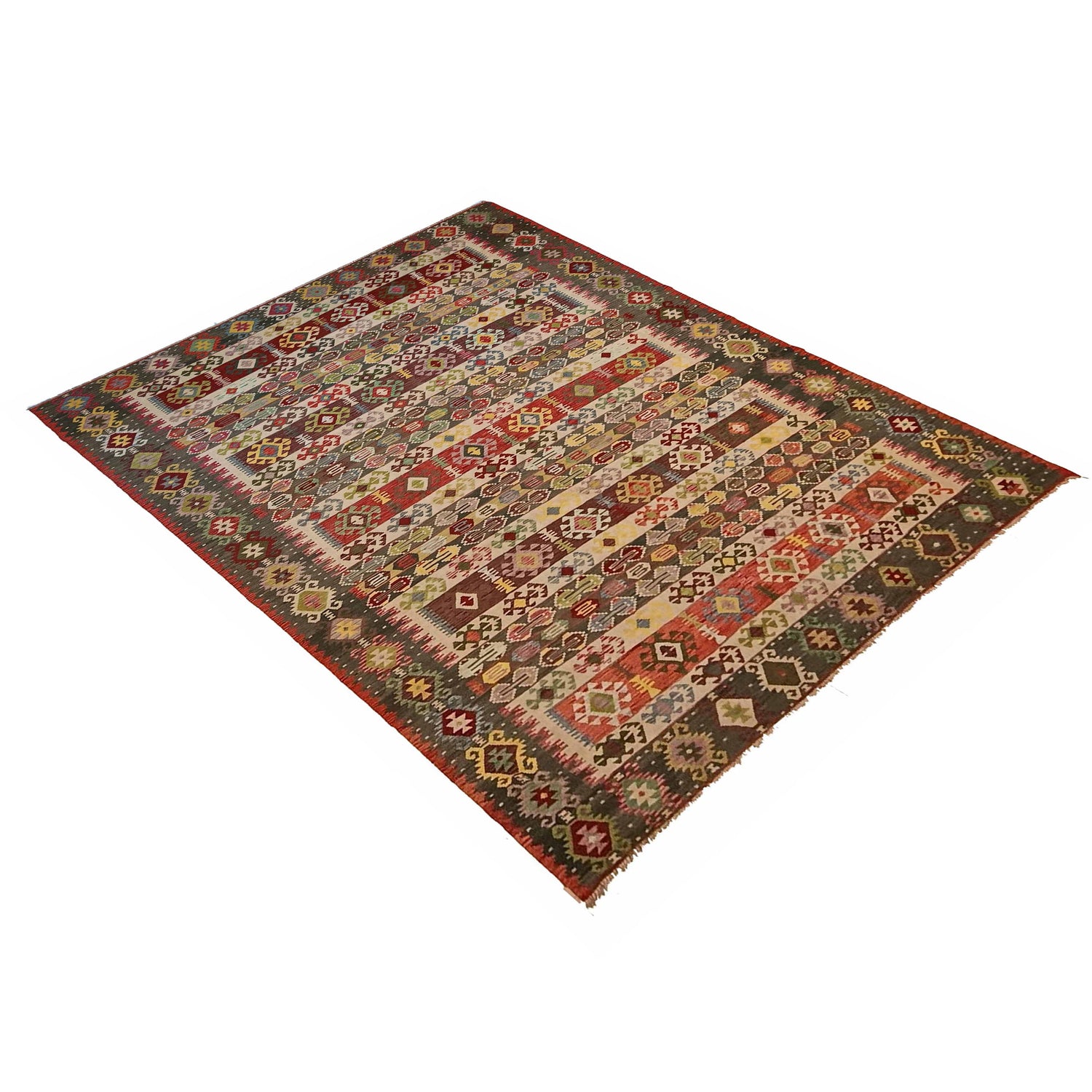 Large Size Chobi Kilim 10' 0" x 16' 5" ft / 304 x 500 cm - No. P35386