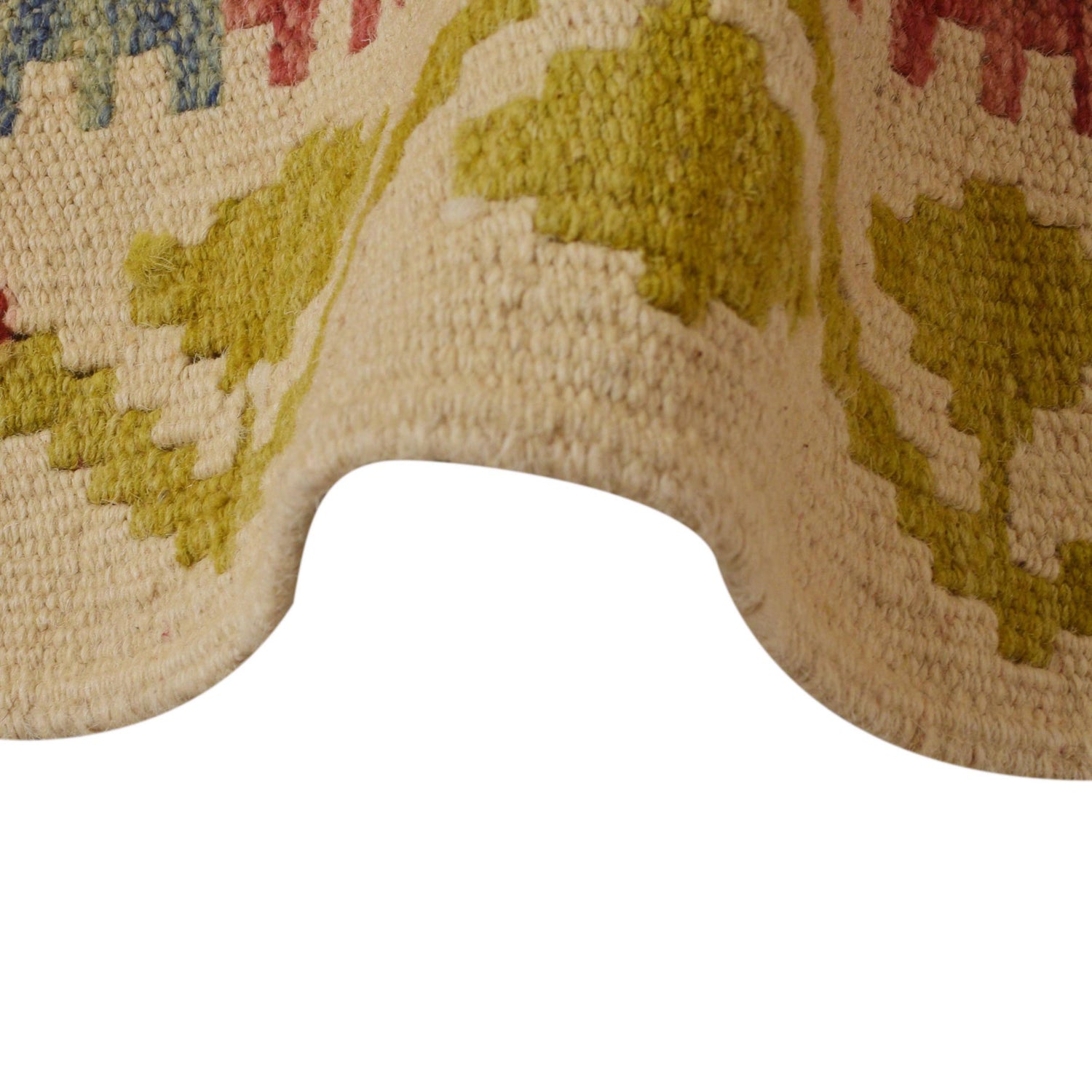 Hand Woven Wool Kelim 2' 9" x 4' 5" ft / 83 x 134 cm - No. P35476