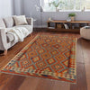 Handmade Turkish Design Wool Kilim 5' 2" x 6' 8" ft / 158 x 202 cm - No. P35486