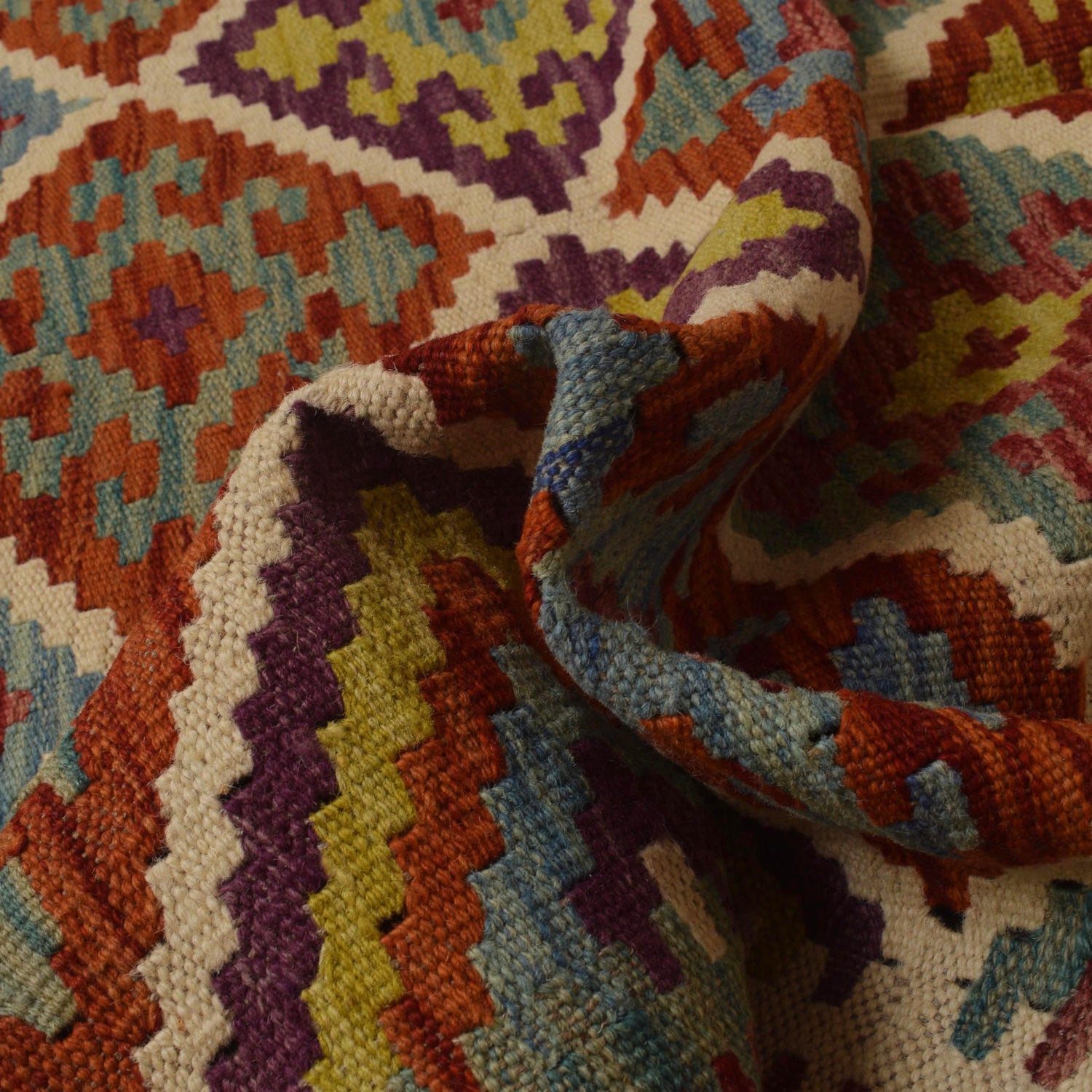 Medium Size Chobi Kilim 4' 11" x 6' 0" ft / 150 x 182 cm - No. P35488