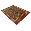 Handmade Vegetable Kilim 3' 2" x 4' 11" ft / 96 x 151 cm - No. P35494