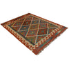 Handmade Vegetable Kilim 3' 2" x 4' 11" ft / 96 x 151 cm - No. P35494
