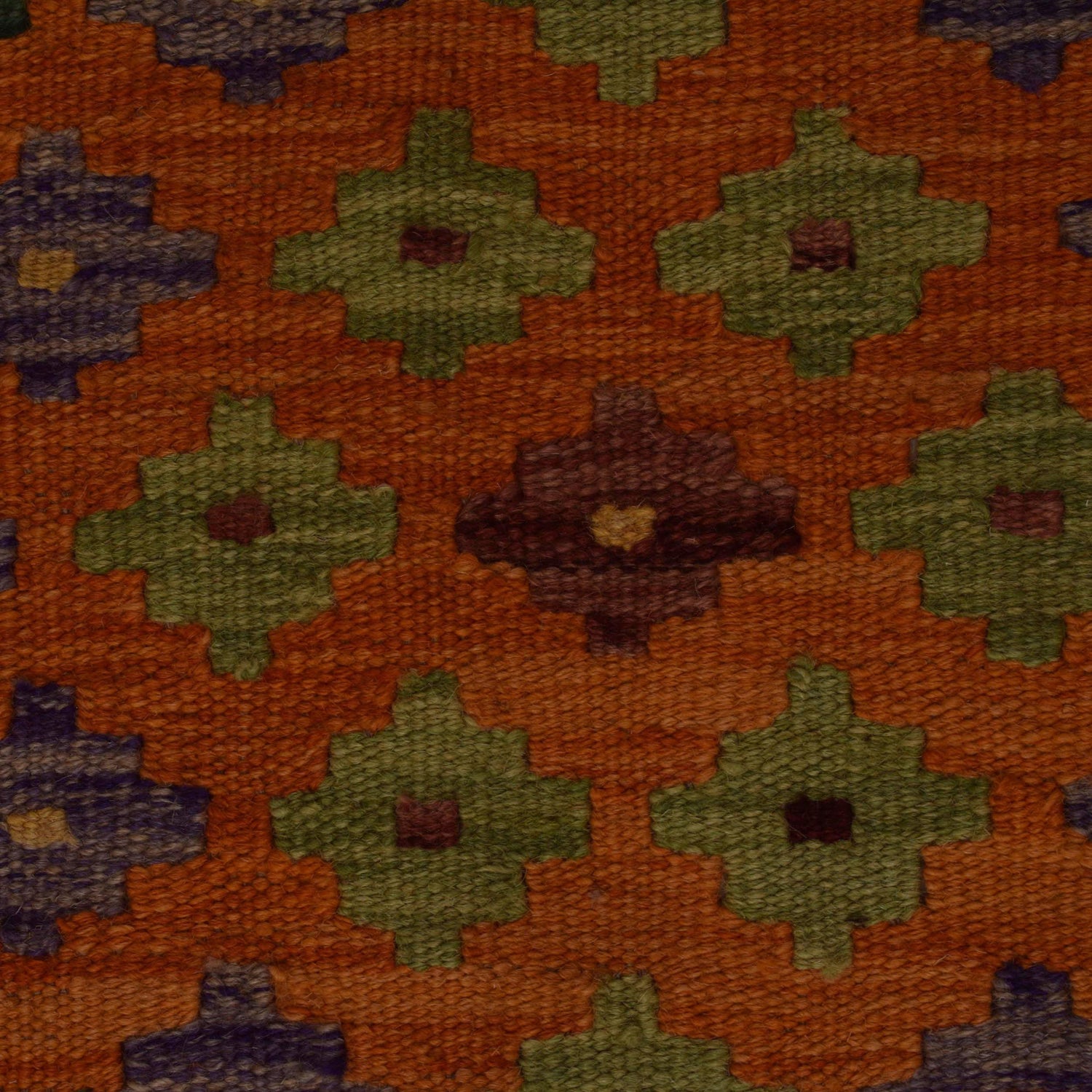 Handmade Vegetable Kelim 3' 5" x 5' 1" ft / 105 x 156 cm - No. P35495