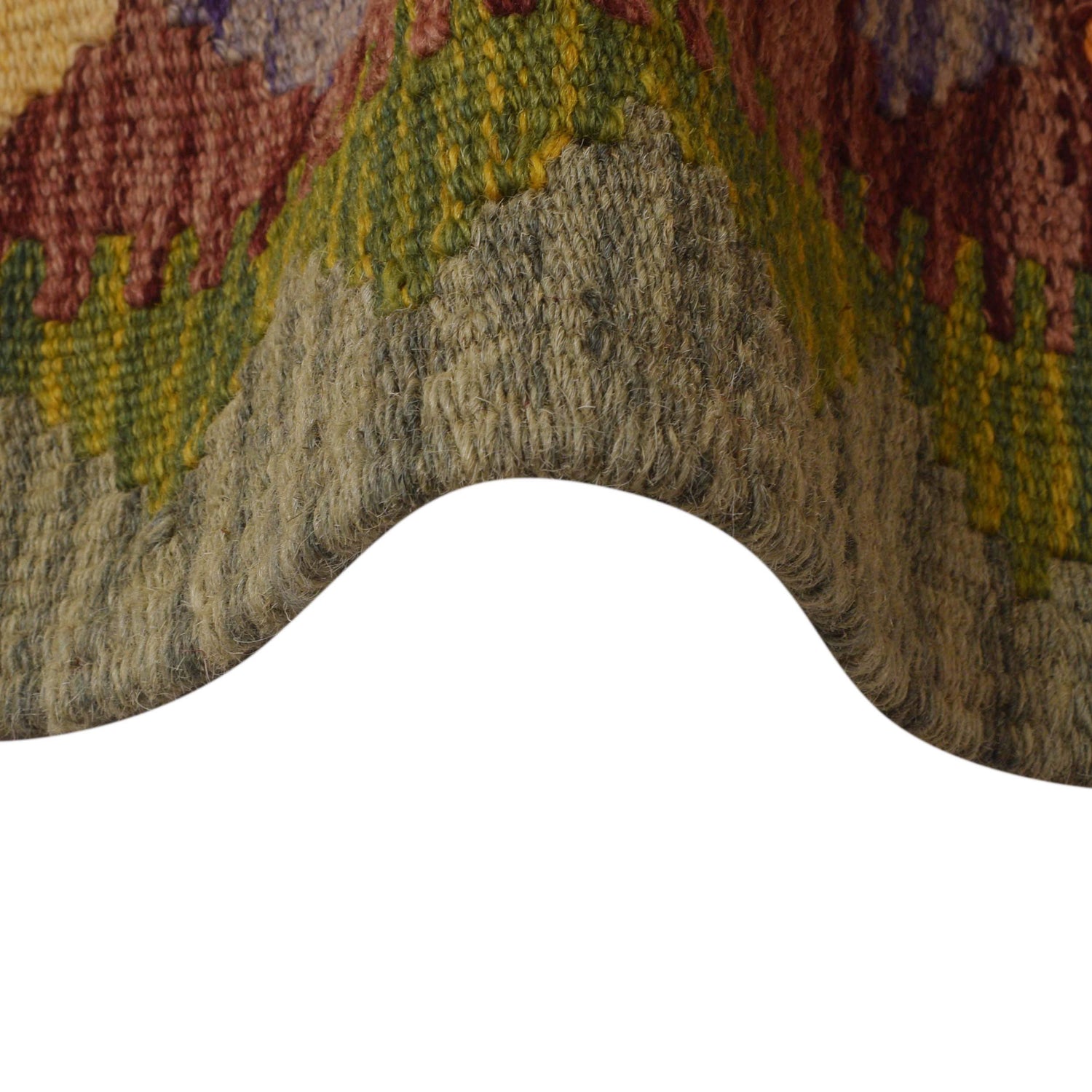 Handmade Vegetable Kelim 3' 5" x 5' 1" ft / 105 x 156 cm - No. P35495