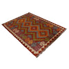 Handmade Turkish Design Wool Kilim 3' 4" x 5' 0" ft / 102 x 152 cm - No. P35498