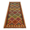 Handmade Vegetable Kilim Runner 2' 6"x 6' 7" ft / 75 x 200 cm - No. P35501