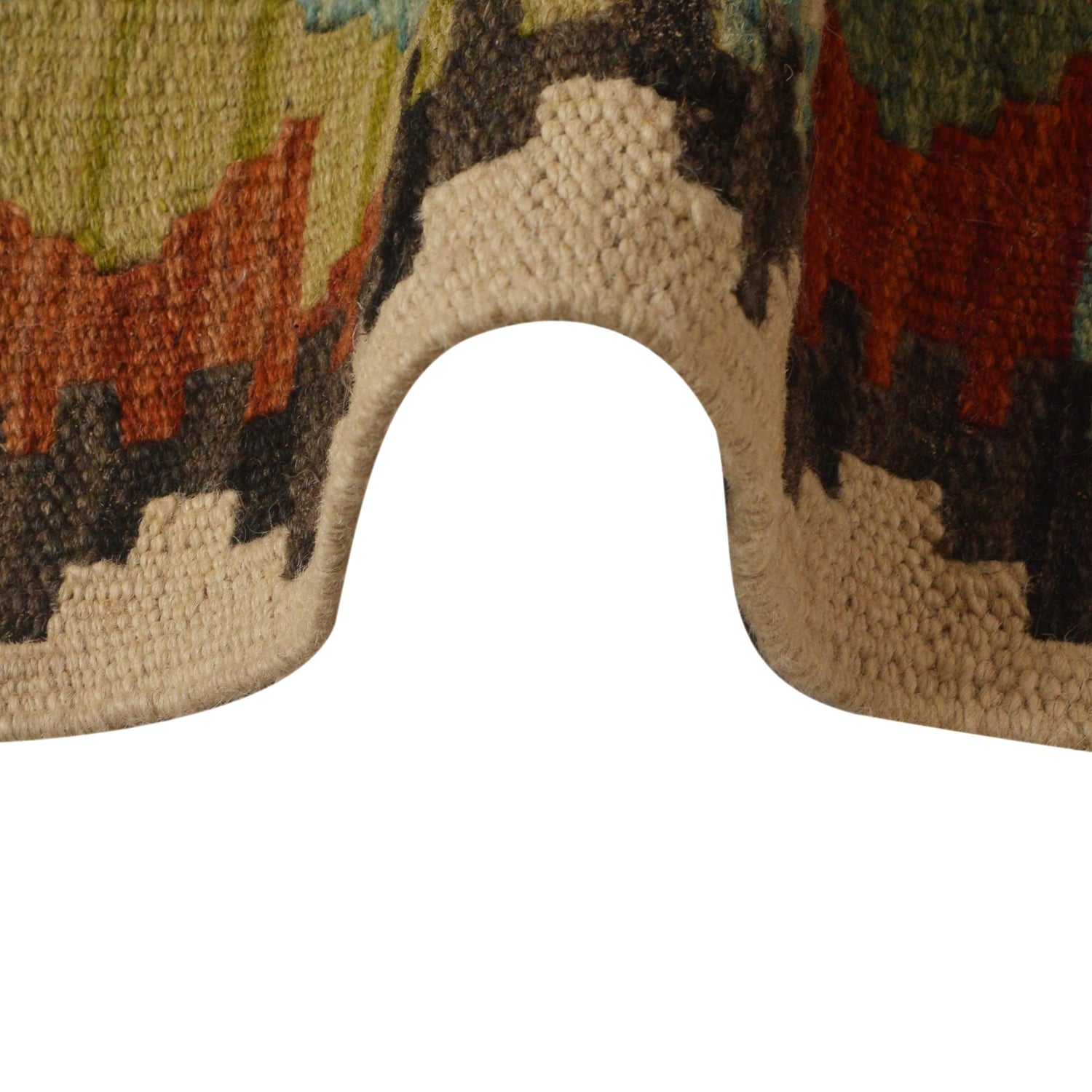 Handmade Vegetable Kelim Runner 2' 9"x 6' 6" ft / 83 x 198 cm - No. P35502