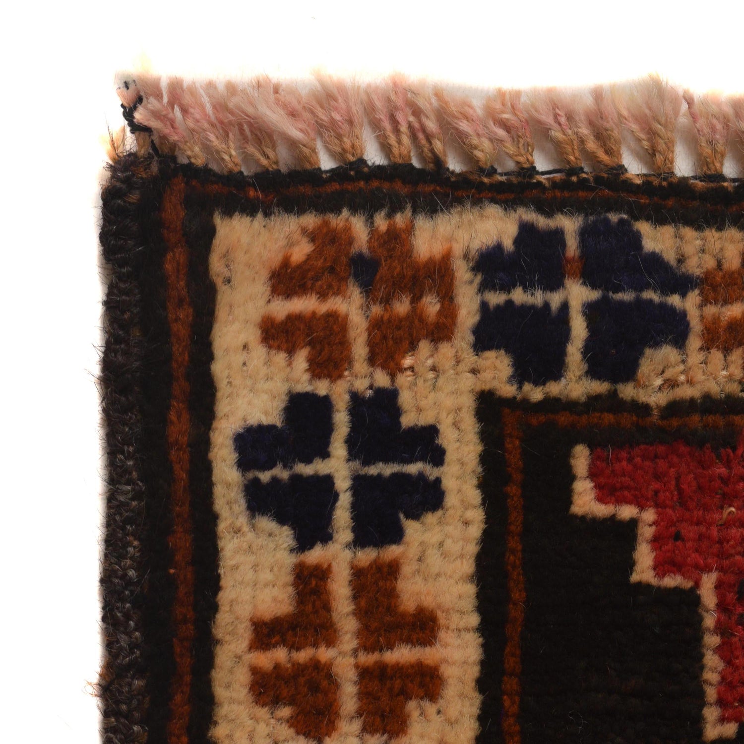 Handmade Prayer Rug 2' 9" x 4' 6" ft / 84 x 138 cm -No. P35523