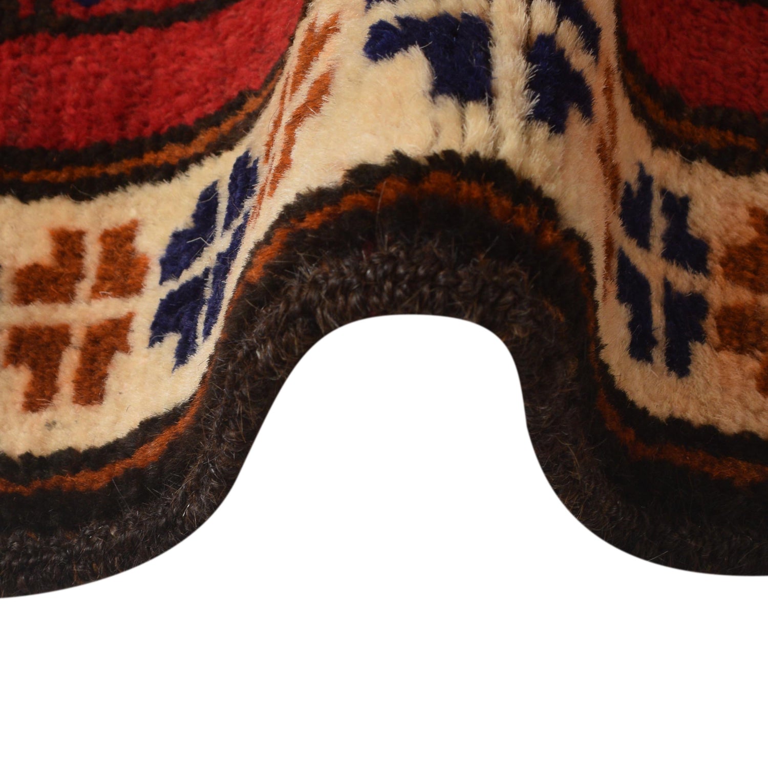 Handmade Prayer Rug 2' 9" x 4' 6" ft / 84 x 138 cm -No. P35523