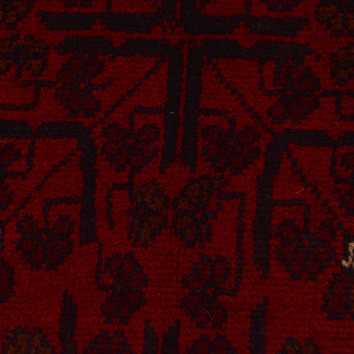 Afghan Khal Mohammadi Rug 4' 2" x 5' 9" ft / 126 x 174 cm - No. P35617