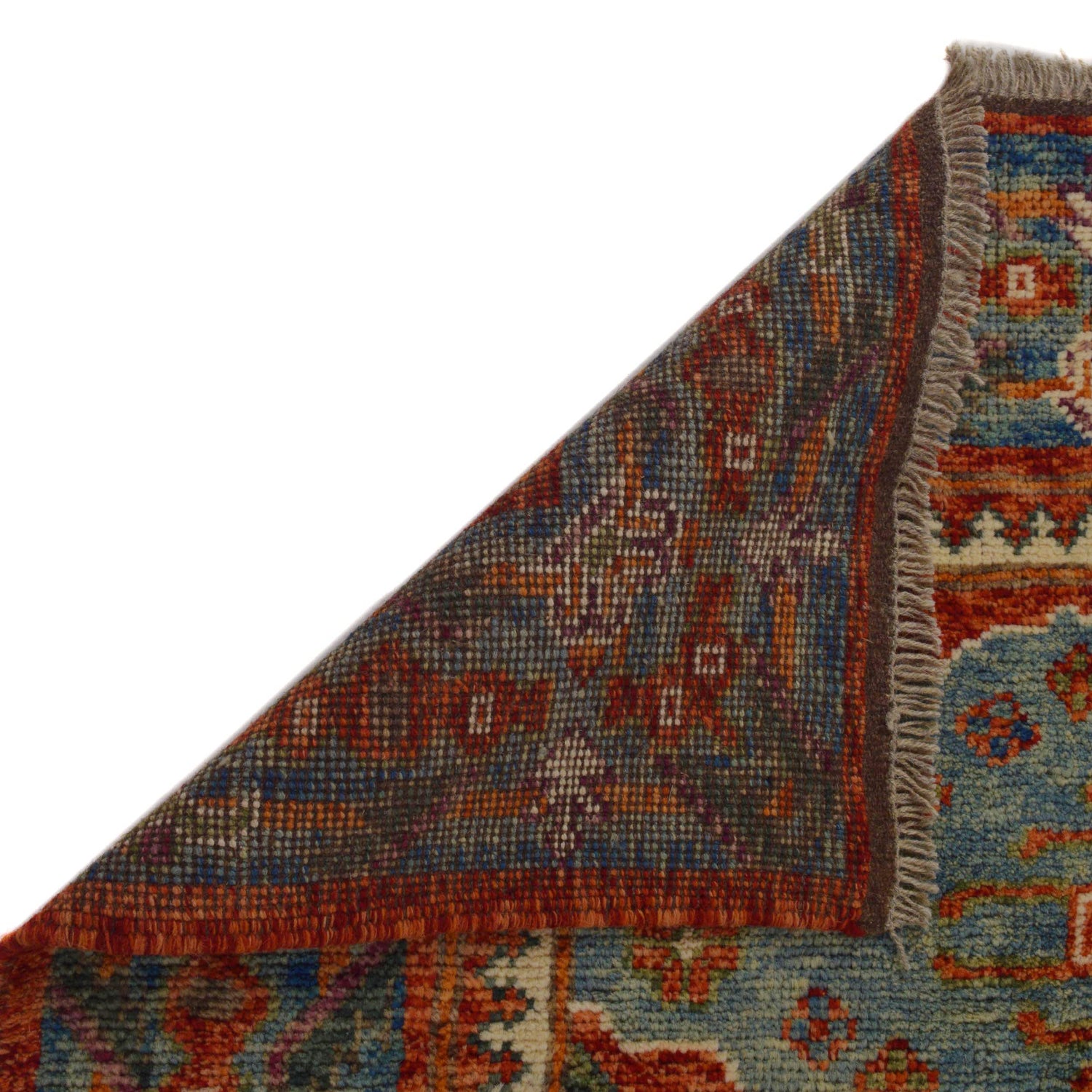 Rich Red Color Shiraz Carpet 5' 1" x 6' 7" ft / 154 x 200 cm - No. P35680