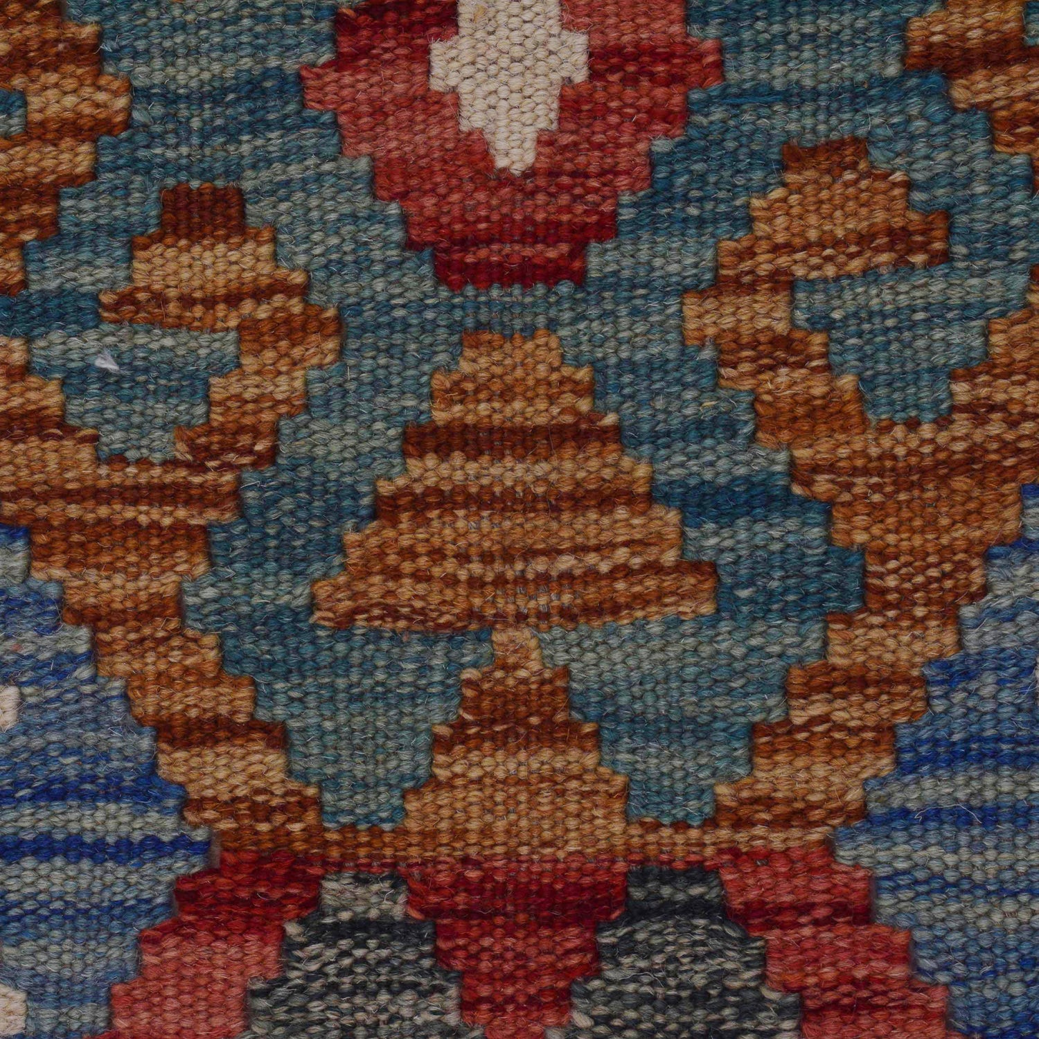 Hand Made Afghan Kilim Runner 1' 8" x 4' 11" ft / 51 x 150 cm - No. P35684