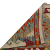 Short Kilim Runner 1' 11" x 5' 0" ft / 58 x 152 cm - No. P35685