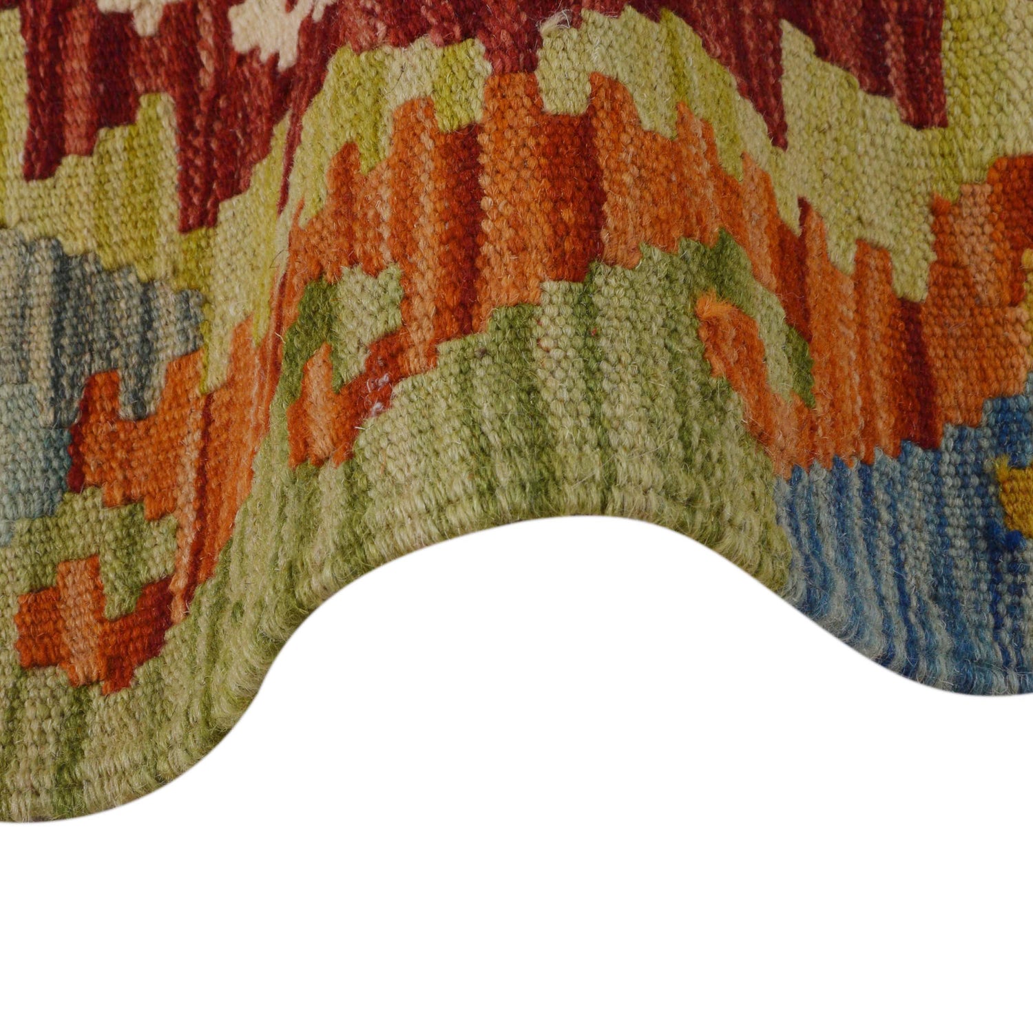 Short Kilim Runner 1' 11" x 5' 0" ft / 58 x 152 cm - No. P35685