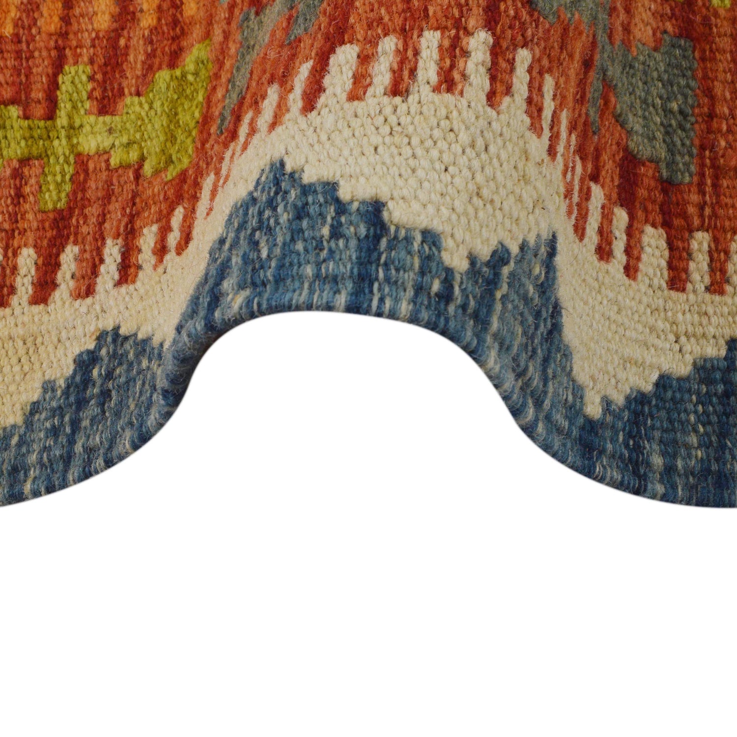 Small Size Chobi Kilim 3' 1" x 4' 2" ft / 95 x 127 cm - No. P35754