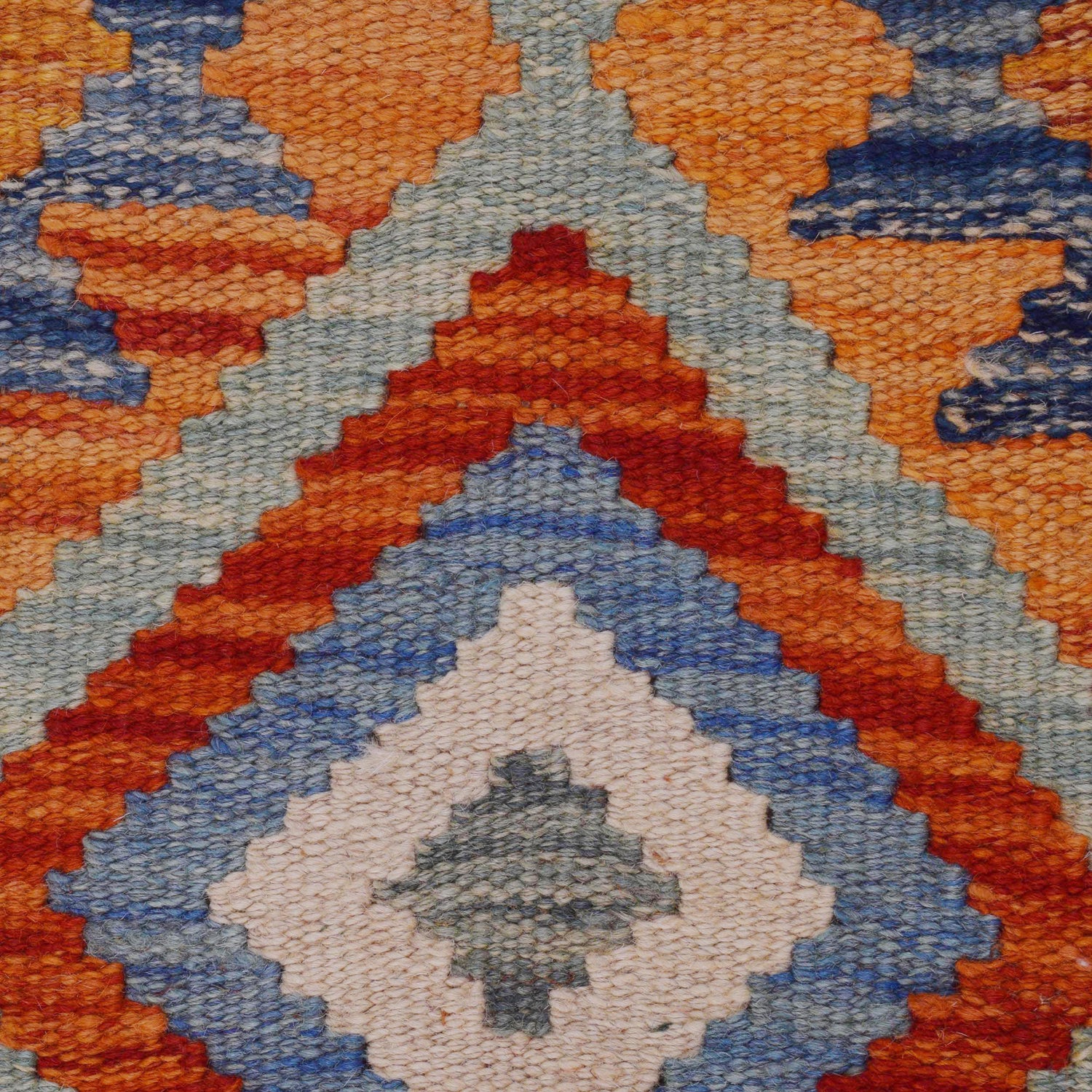 Hand Knotted Flatweave Kilim 2' 7" x 3' 10" ft / 78 x 118 cm - No. P35755