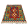 Hand Made Afghan Kilim 2' 8" x 3' 10" ft / 81 x 116 cm - No. P35757