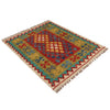 Hand Made Afghan Kilim 2' 8" x 3' 10" ft / 81 x 116 cm - No. P35757