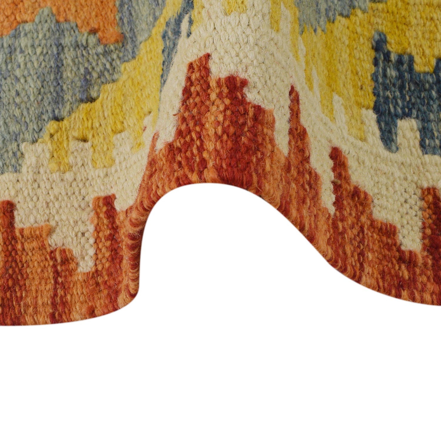 Handmade Vegetable Kelim 2' 8" x 4' 0" ft / 82 x 123 cm - No. P35760