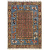 Oriental Shikargah Rug 3' 3" x 4' 10" ft / 100 x 148 cm - No. P35830