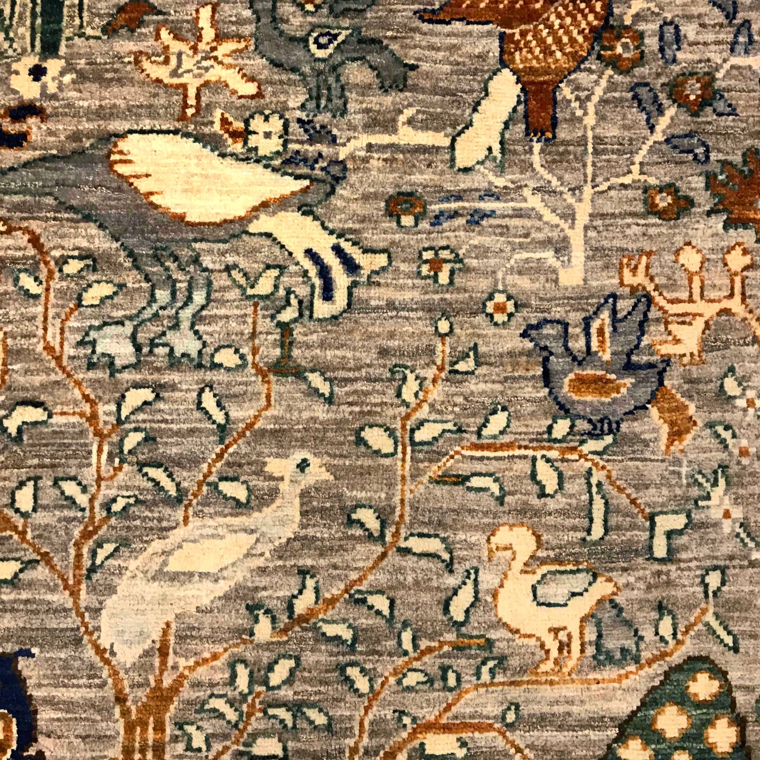 Hand Knotted Modern Tree of Life Rug 6' 0" x 8' 11" ft / 182 x 273 cm - No. P35832