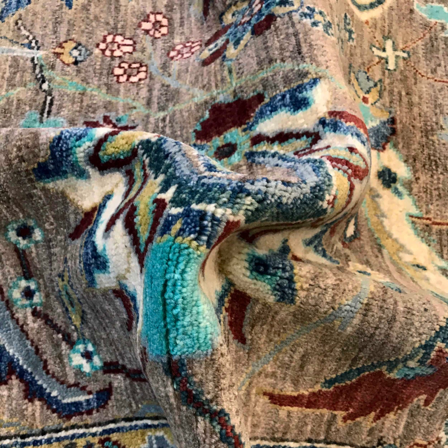 Hand knotted Contemporary Style Sultani Rug 5' 7" x 7' 9" ft / 171 x 237 cm - No. P35834