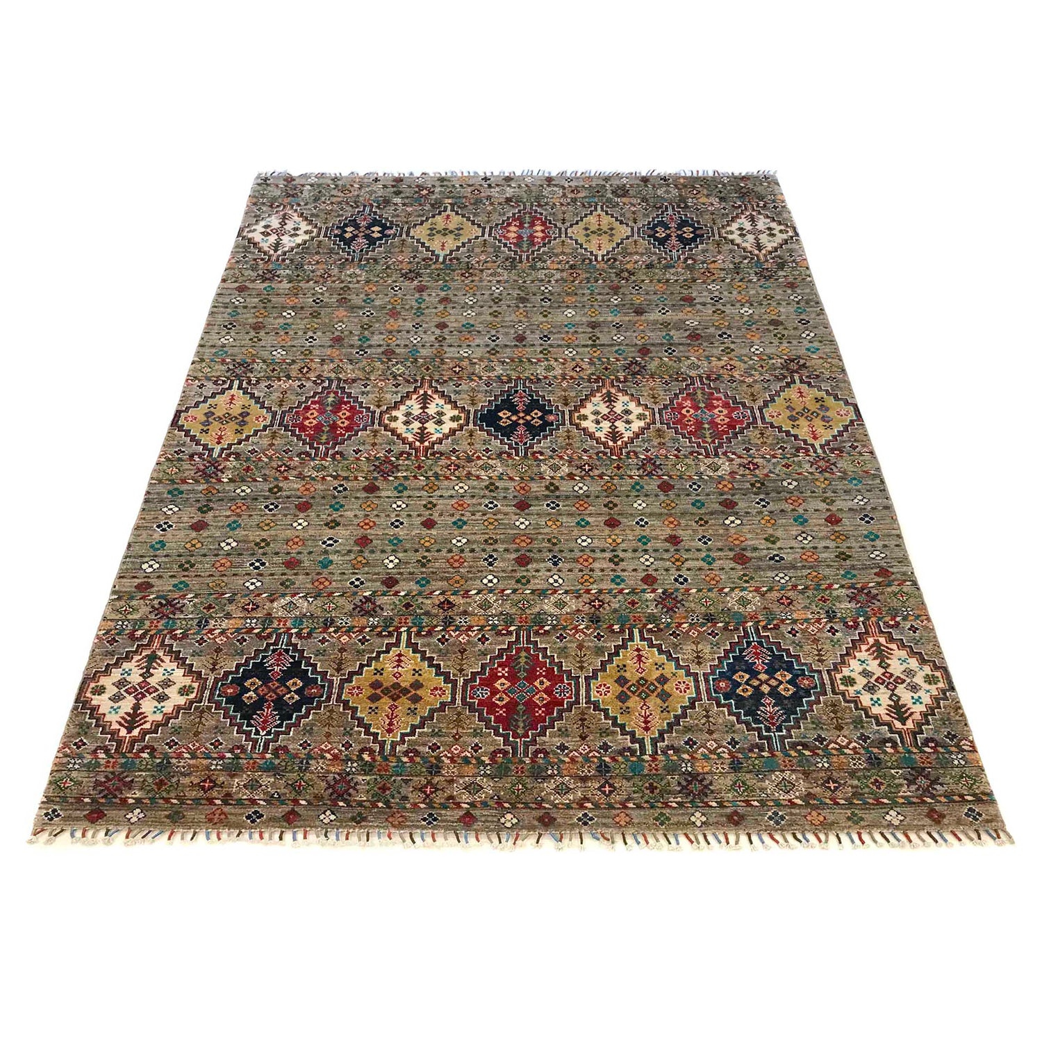 Contemporary Gabbeh Rug 5' 7" x 8' 10" ft / 170 x 268 cm - No. P35835