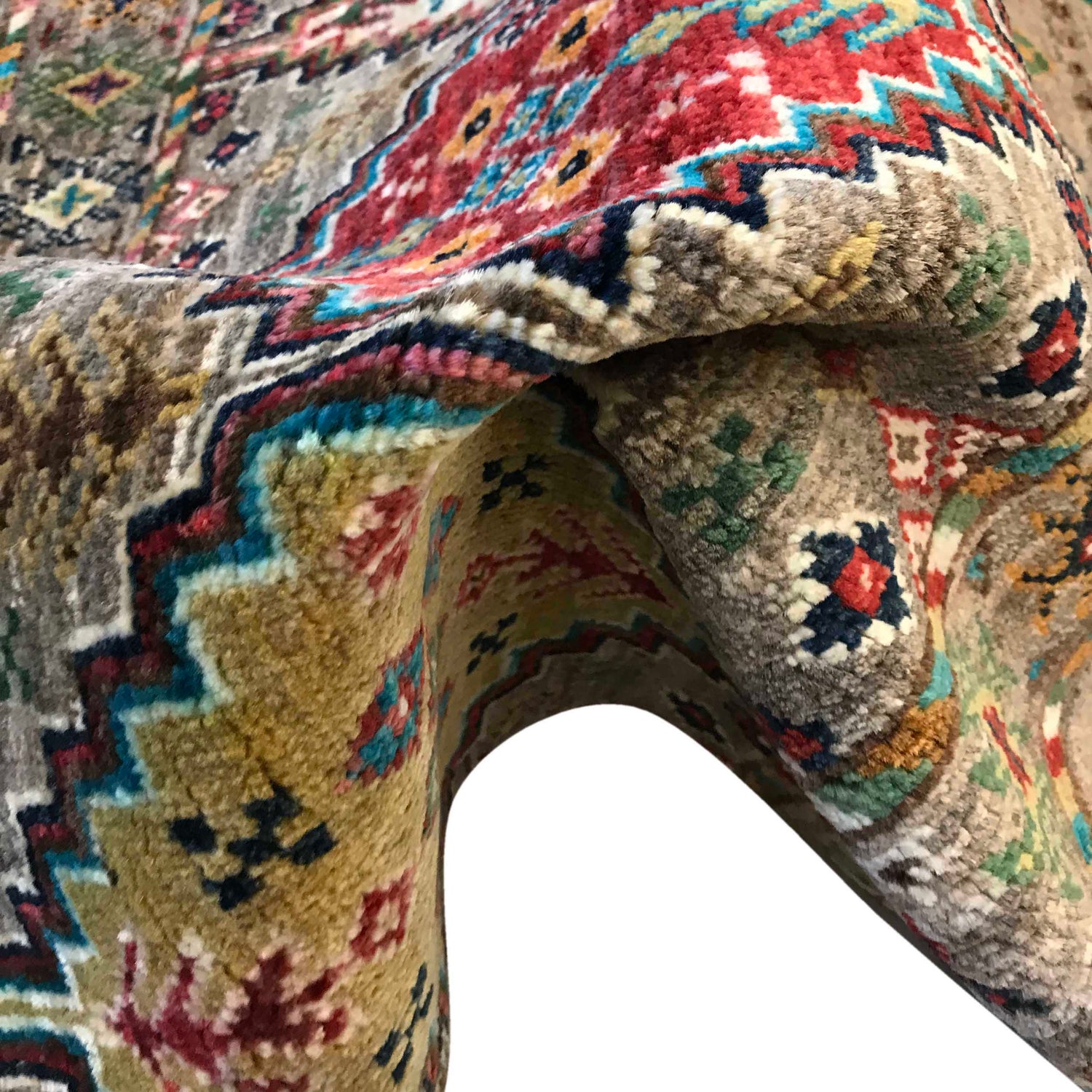 Contemporary Gabbeh Rug 5' 7" x 8' 10" ft / 170 x 268 cm - No. P35835