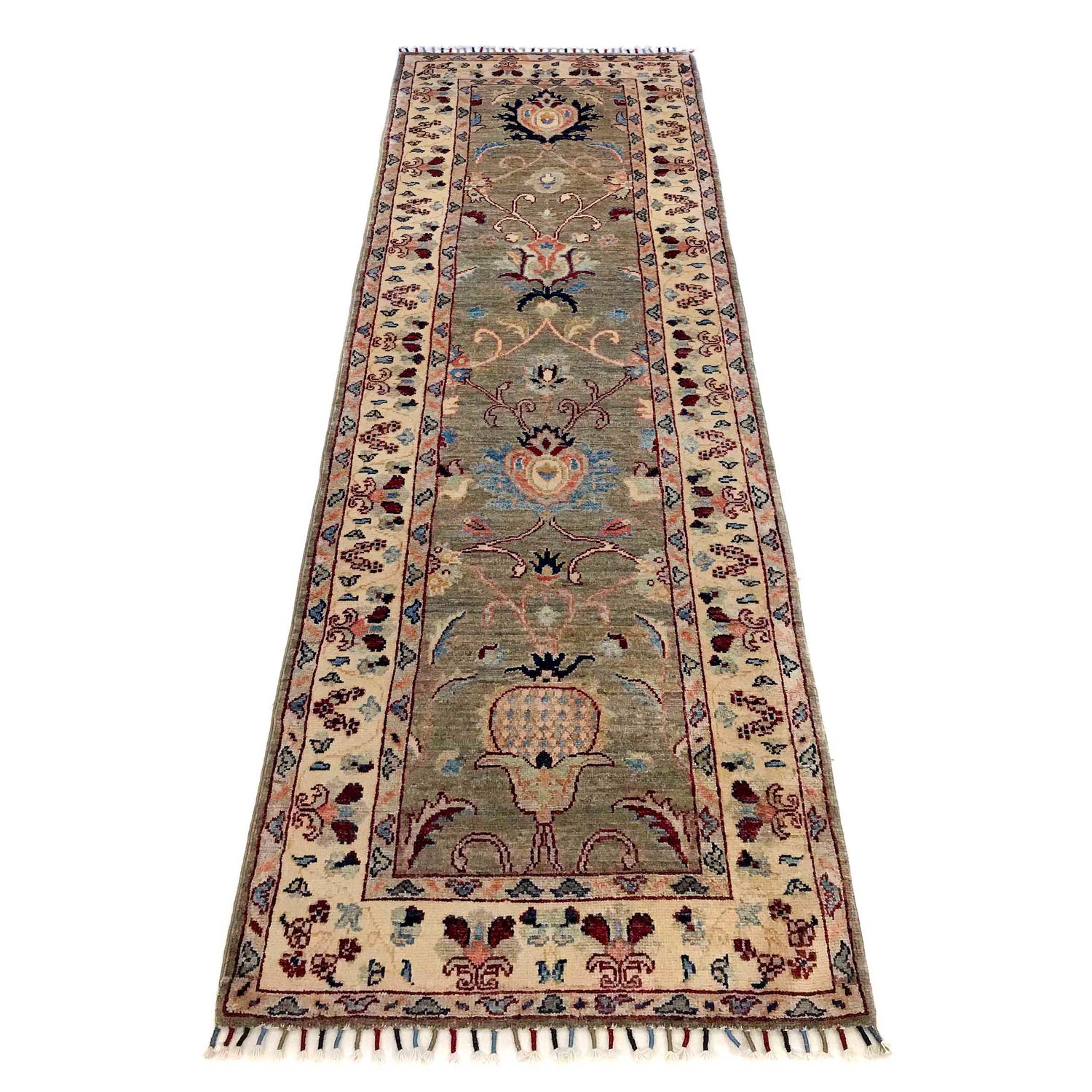 Modern Sultani Carpet Runner 2' 7" x 8' 1" ft / 79 x 247 cm - No. P35836