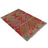 Handmade Vegetable Kelim 2' 7" x 4' 4" ft / 79 x 133 cm - No. P35844