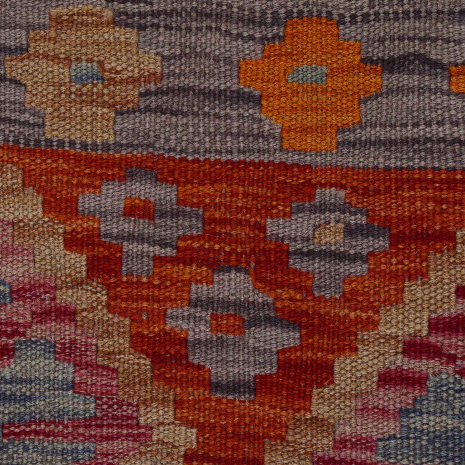 Handmade Vegetable Kelim 2' 7" x 4' 4" ft / 79 x 133 cm - No. P35844