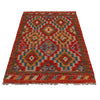 Hand Woven Wool Kelim 2' 7" x 4' 0" ft / 80 x 122 cm - No. P35846