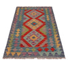 Handmade Turkish Design Wool Kilim 2' 6" x 4' 1" ft / 76 x 124 cm - No. P35847