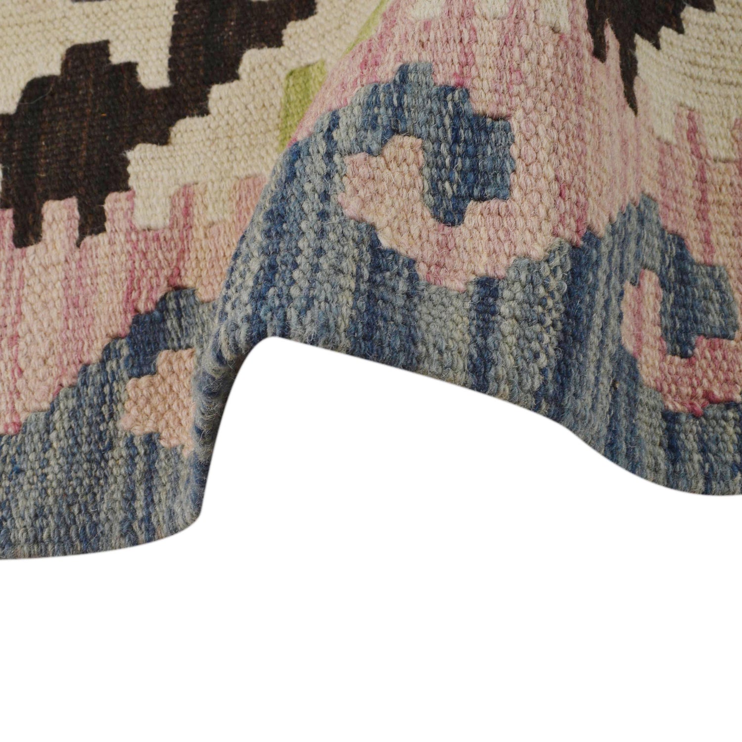 Hand Knotted Flatweave Kilim 2' 7" x 4' 3" ft / 79 x 130 cm - No. P35849