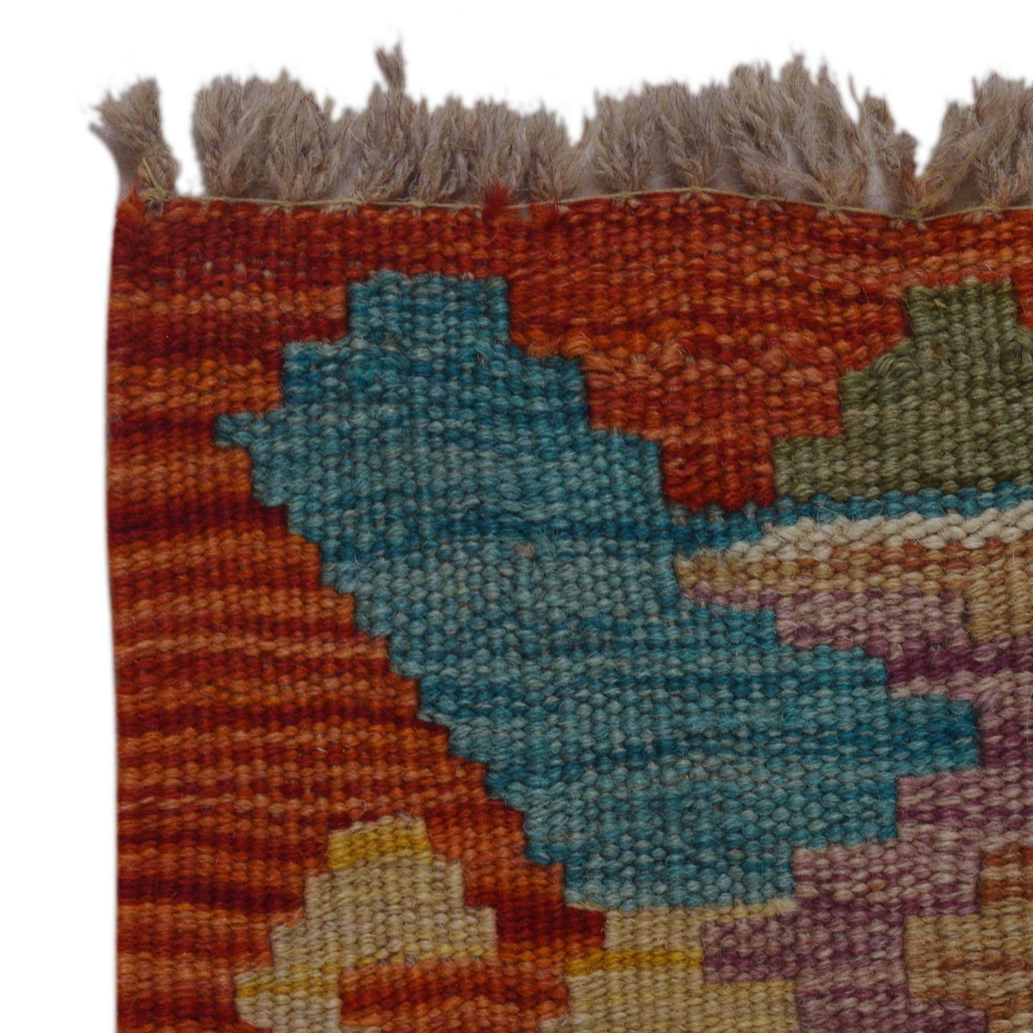 Hand Made Afghan Kilim 2' 6" x 4' 0" ft / 76 x 122 cm - No. P35851