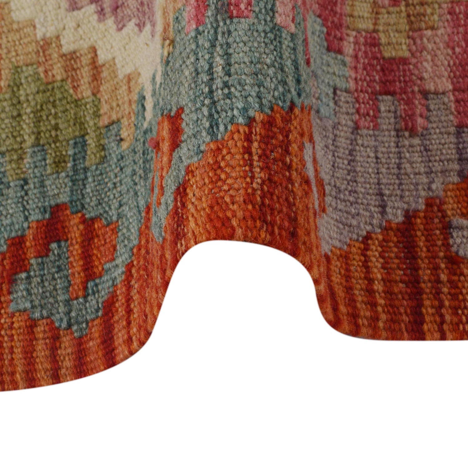 Hand Made Afghan Kilim 2' 6" x 4' 0" ft / 76 x 122 cm - No. P35851