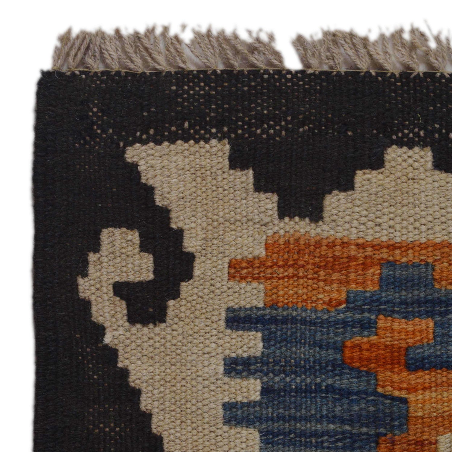 Handmade Vegetable Kilim 2' 9" x 4' 7" ft / 85 x 140 cm - No. P35853