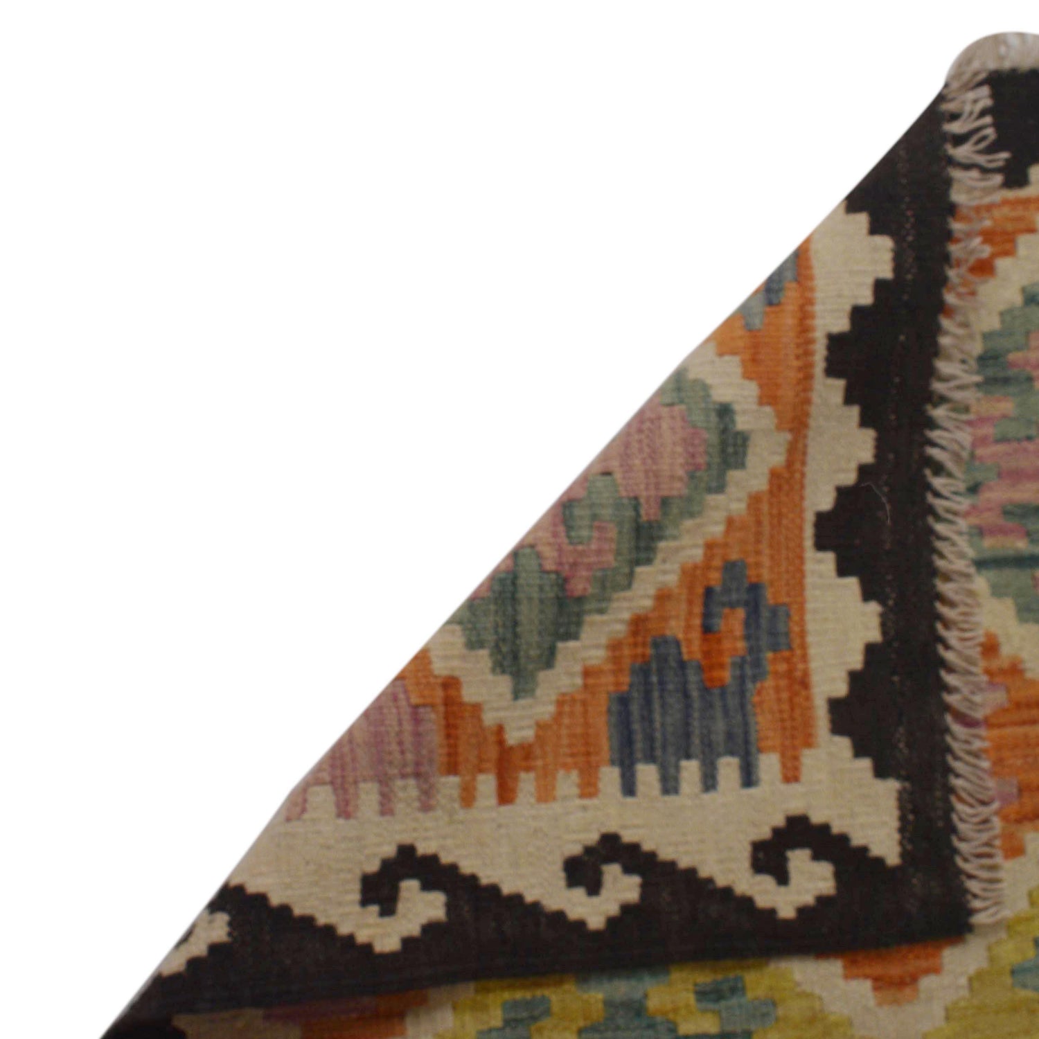 Handmade Vegetable Kilim 2' 9" x 4' 7" ft / 85 x 140 cm - No. P35853