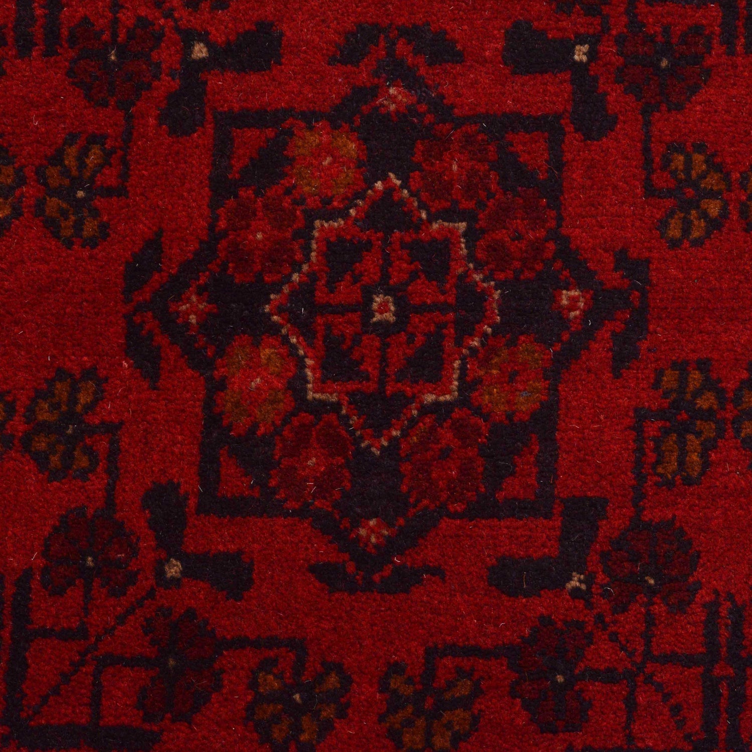 Red Color Khal Mohammadi Rug 6' 7" x 9' 9" ft / 200 x 296 cm - No. P35897