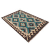 Handmade Afghan Vegetable Kilim 2' 10" x 4' 5" ft / 87 x 135 cm - No. P36133