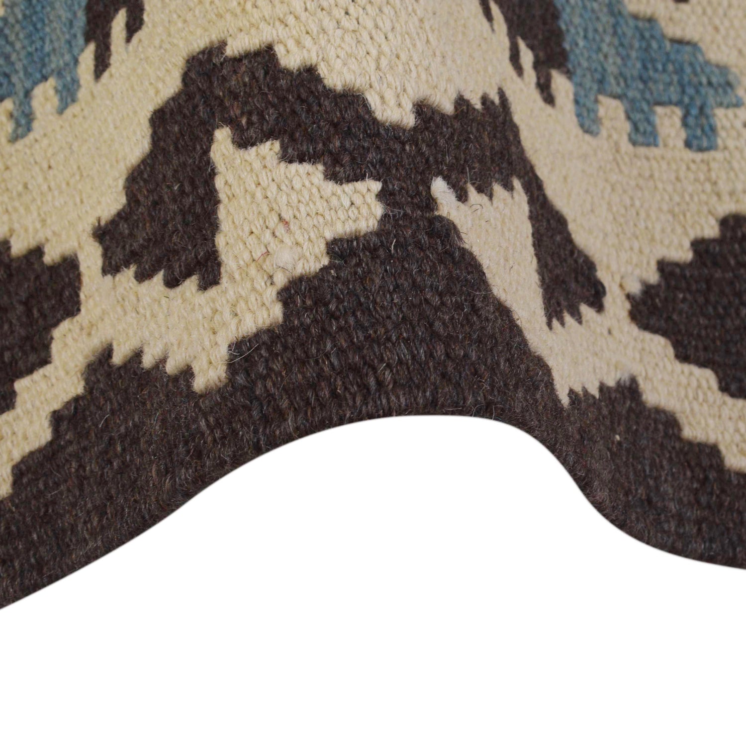 Handmade Afghan Vegetable Kilim 2' 10" x 4' 5" ft / 87 x 135 cm - No. P36133