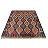 Hand Knotted Afghan Style Kilim 5' 2" x 6' 7" ft / 158 x 200 cm - No. P36142