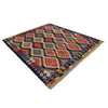 Hand Knotted Afghan Style Kilim 5' 2" x 6' 7" ft / 158 x 200 cm - No. P36142